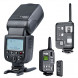 Godox VING V850 Lithium-ion TTL Speedlite + sb1520 15 x 20 cm Mini Softbox Diffusor + Wabe hc-01-04